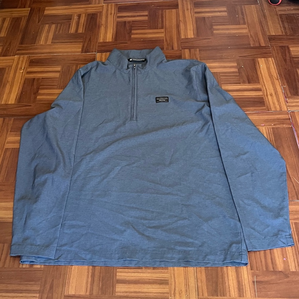 Travis Mathew Flight Tracker Half Zip Pullover - image 3